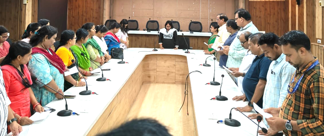 ଦୁର୍ନୀତି ନିବାରଣ ସପ୍ତାହ ପାଳନ ଉପଲକ୍ଷେ ଶପଥ ପାଠ